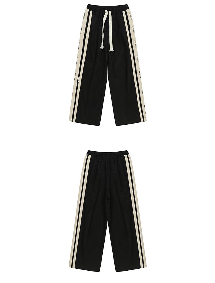 BJHG Velour Wide-Leg Lounge Trousers