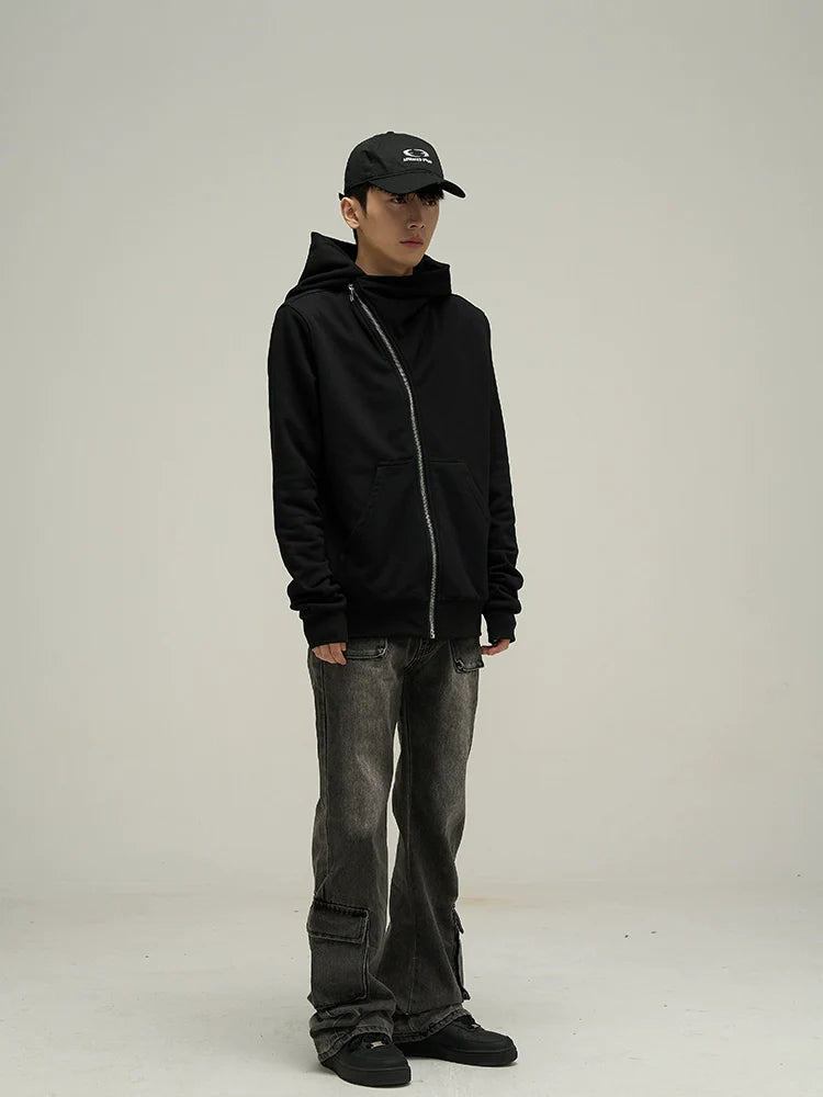 HJK Limited Edition Asymmetrical Zip Hoodie