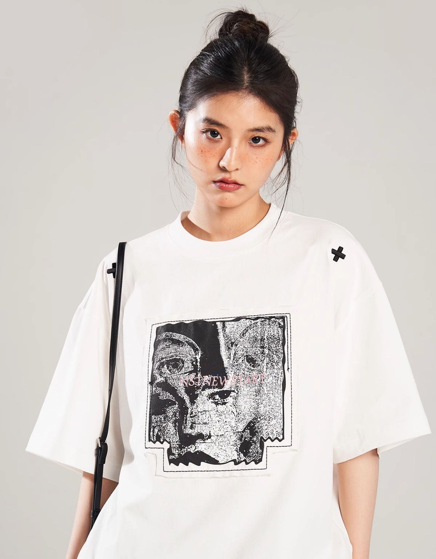 NSTNEW START 'Visions' Collage T-Shirt