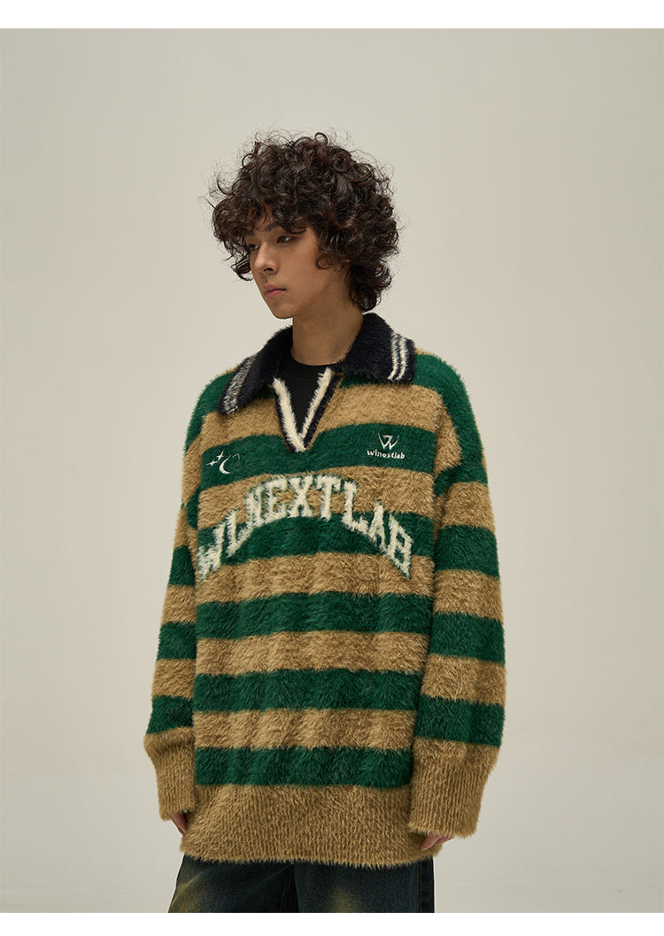WLNEXT Logo Polo Sweater