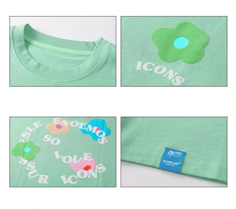 ICONSLAB Floral Garden T-Shirt