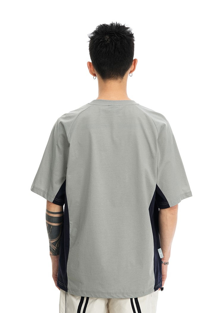 BJHG Curved Contrast T-Shirt