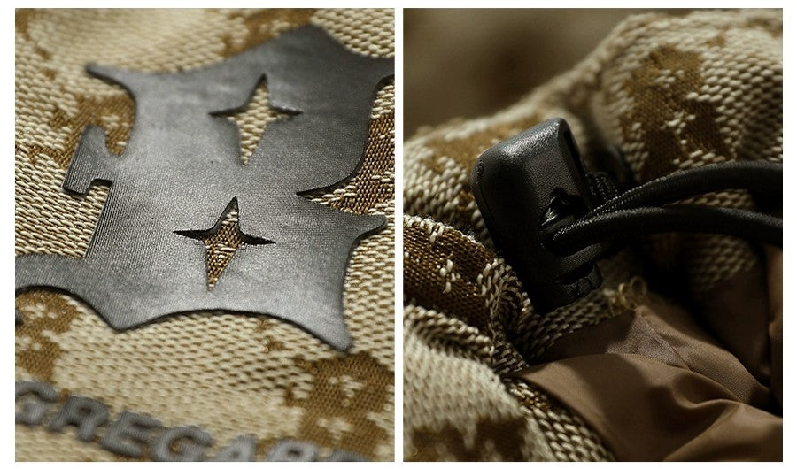 BJHG Monogram Patterned Puffer Vest