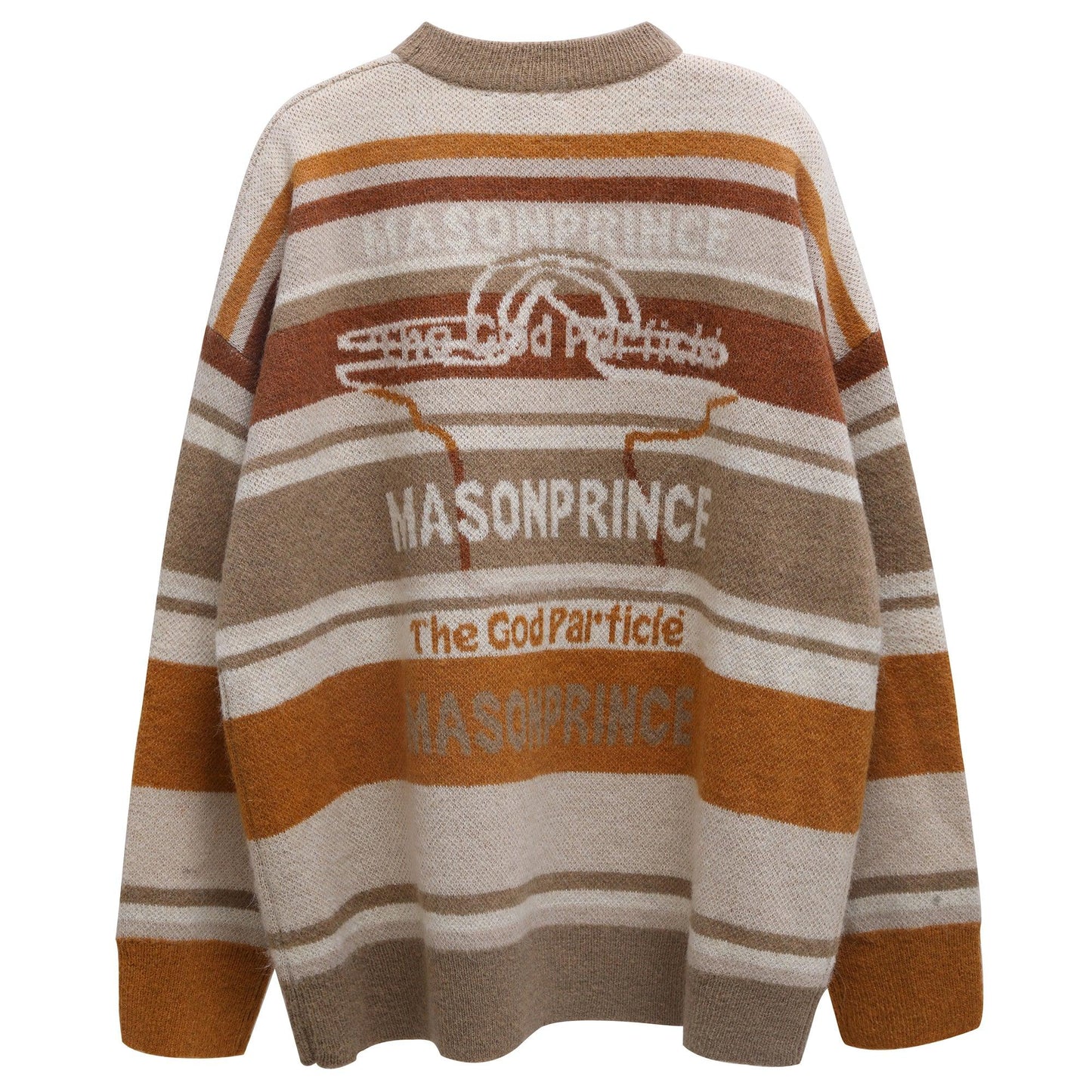 MASONPRINCE Colorful Alpaca Knit Sweater