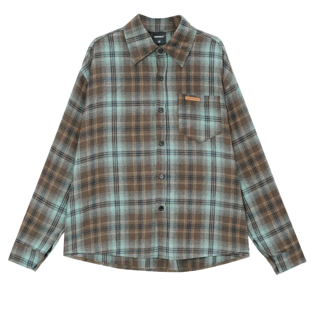 JUMPNEXT Distressed Brushed Flannel