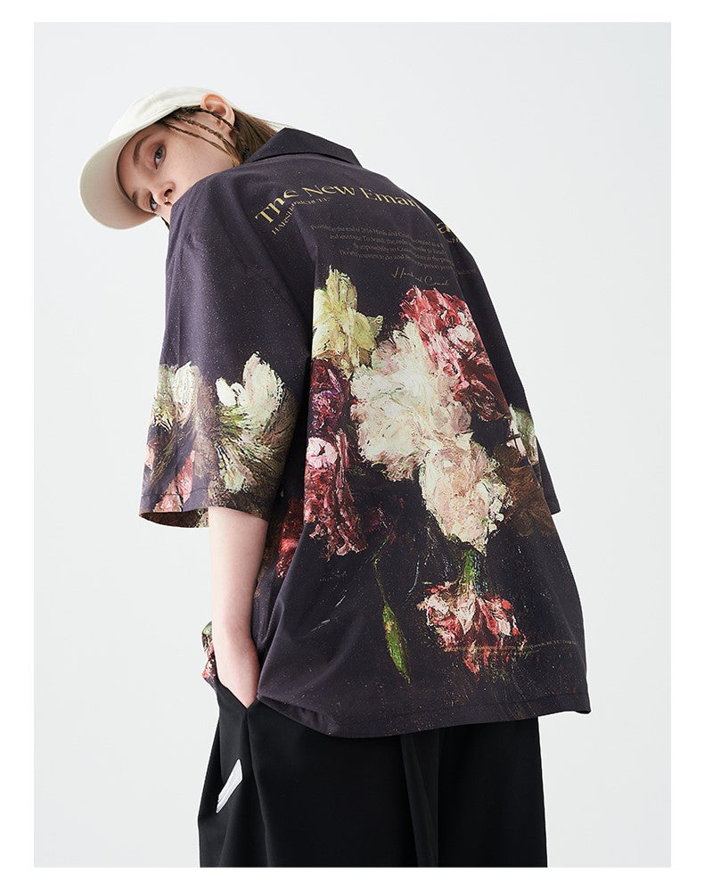Bold and Edgy 'Baroque' Button-Up