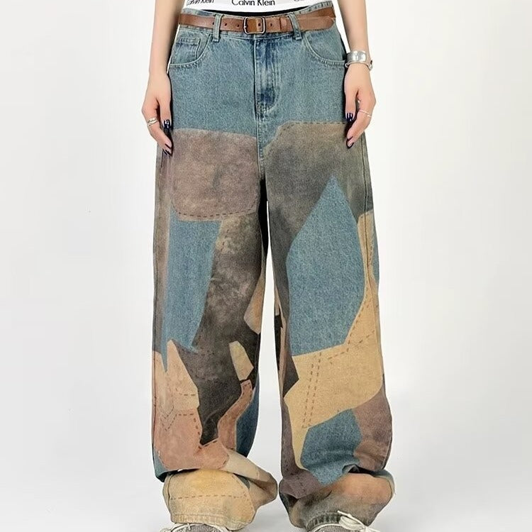HJK Exclusive 'Surrealism' Distressed Deconstructed Denim