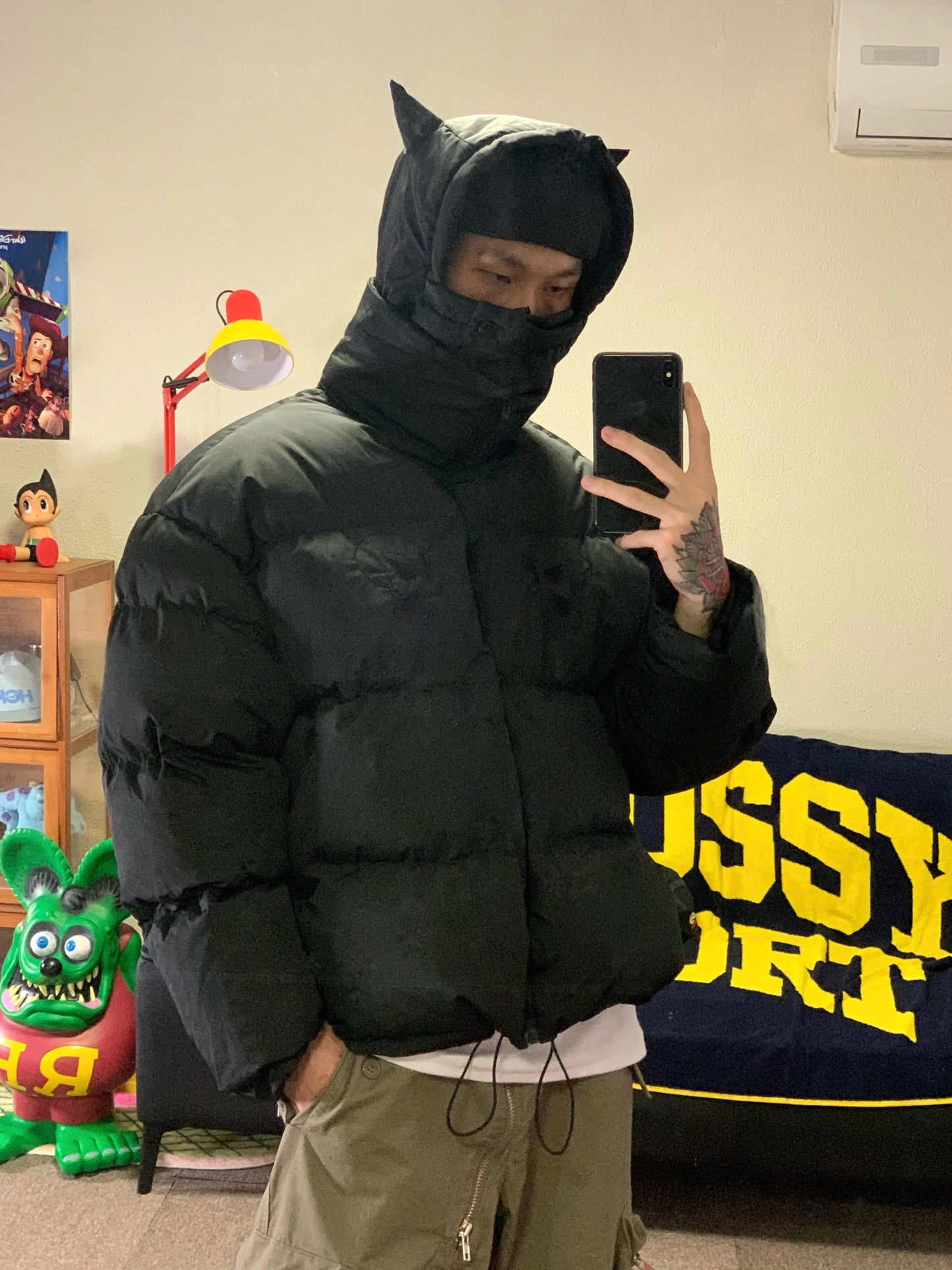 Fiery Devil Puffer Jacket