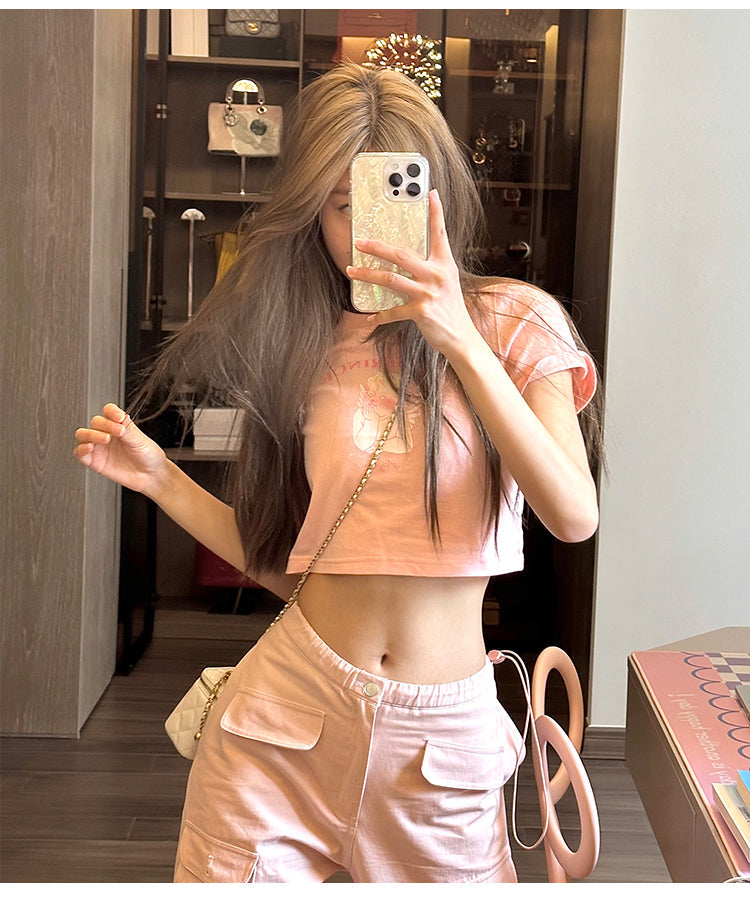 Light-Colored Cargo Pants by King Prince