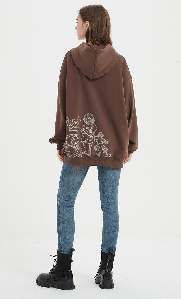 Sketch-Inspired Hoodie