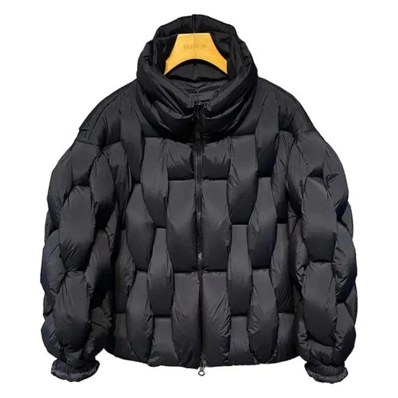 HJK Premium Interlaced Quilted Puffer Coat
