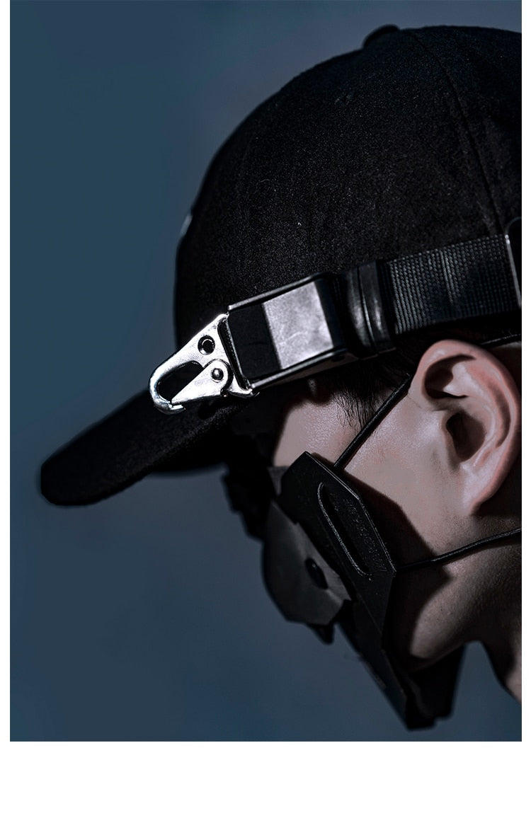 BXB Black Utility Dad Cap