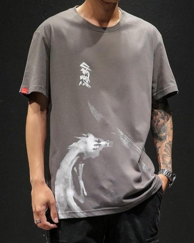Dragon Ink Graphic T-Shirt