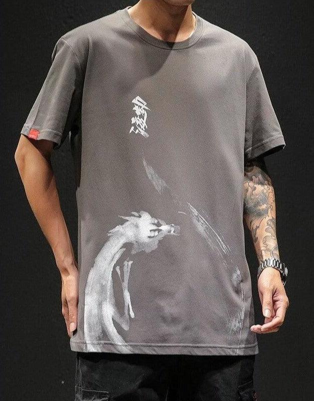 Dragon Ink Graphic T-Shirt