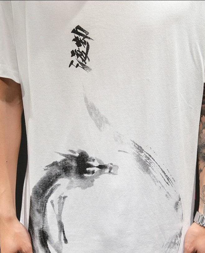 Dragon Ink Graphic T-Shirt