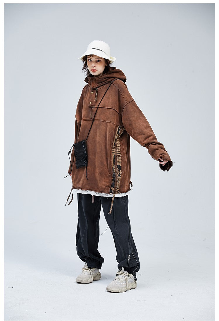 SQUARE ROOT 'Scavenger' Half-Zip Jacket