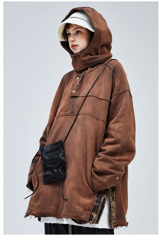 SQUARE ROOT 'Scavenger' Half-Zip Jacket