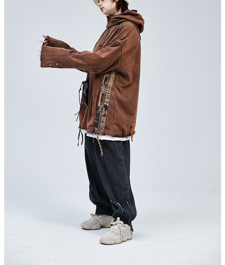 SQUARE ROOT 'Scavenger' Half-Zip Jacket