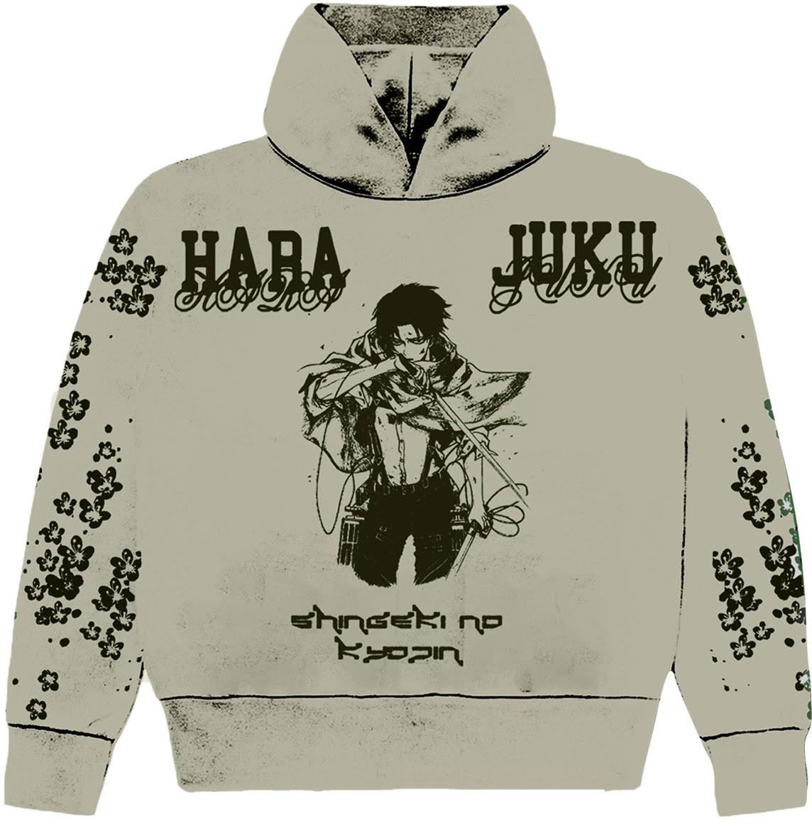 Anime Strength: Levi Hoodie from Attack on Titan