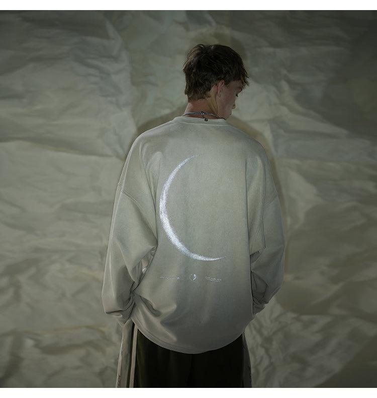 BJHG 3M Reflective Crescent Moon Hoodie