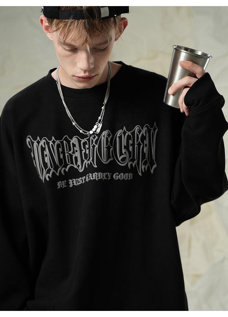 BJHG 3M Reflective Crescent Moon Hoodie