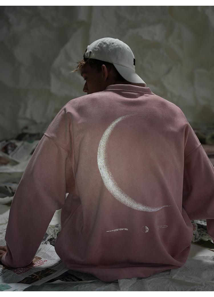 BJHG 3M Reflective Crescent Moon Hoodie