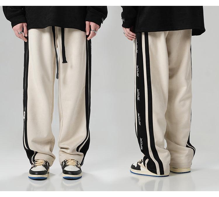 BJHG Velour Wide-Leg Lounge Trousers