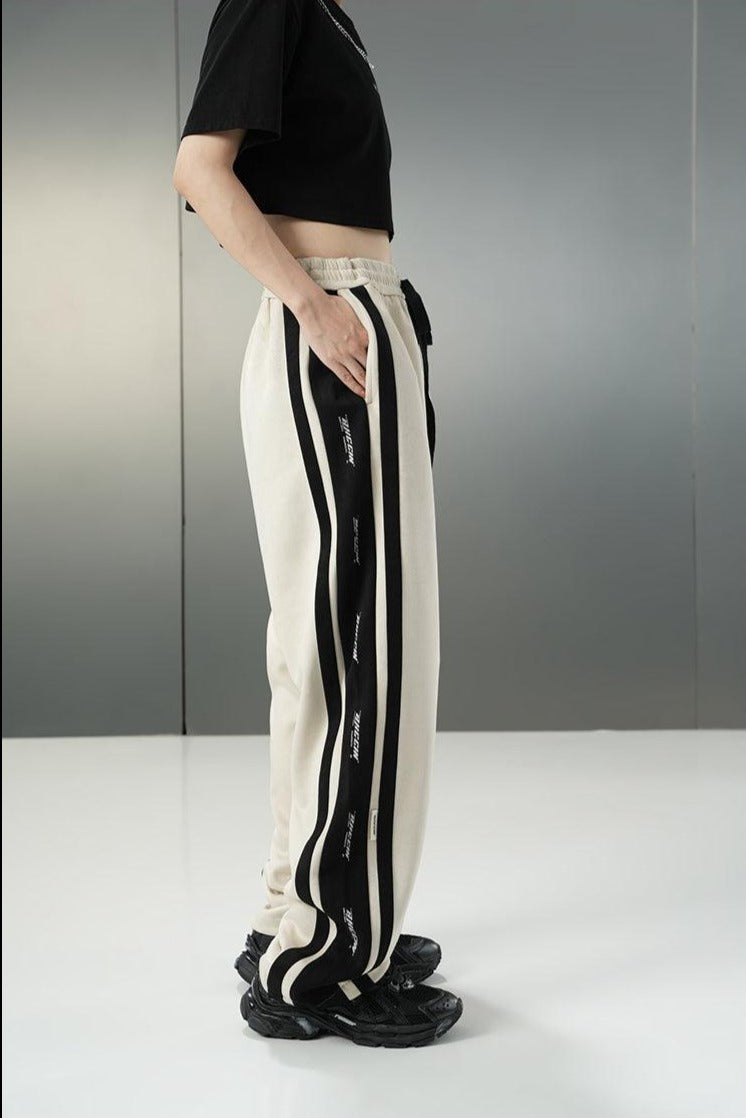 BJHG Velour Wide-Leg Lounge Trousers