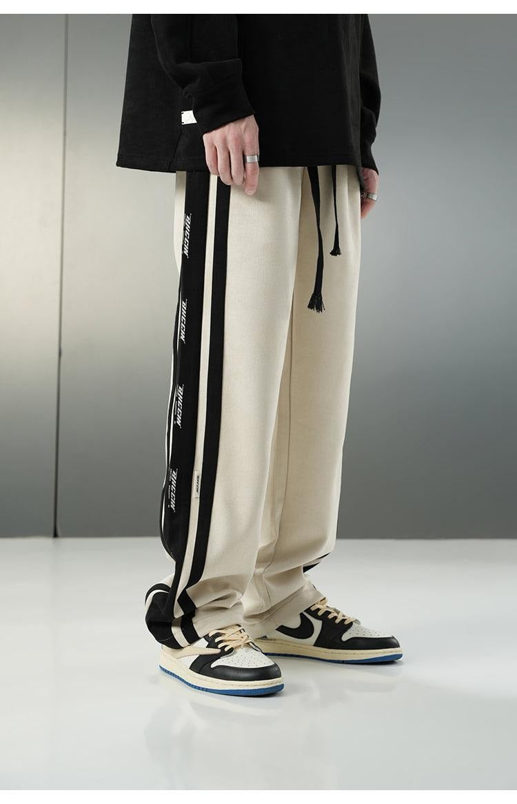 BJHG Velour Wide-Leg Lounge Trousers