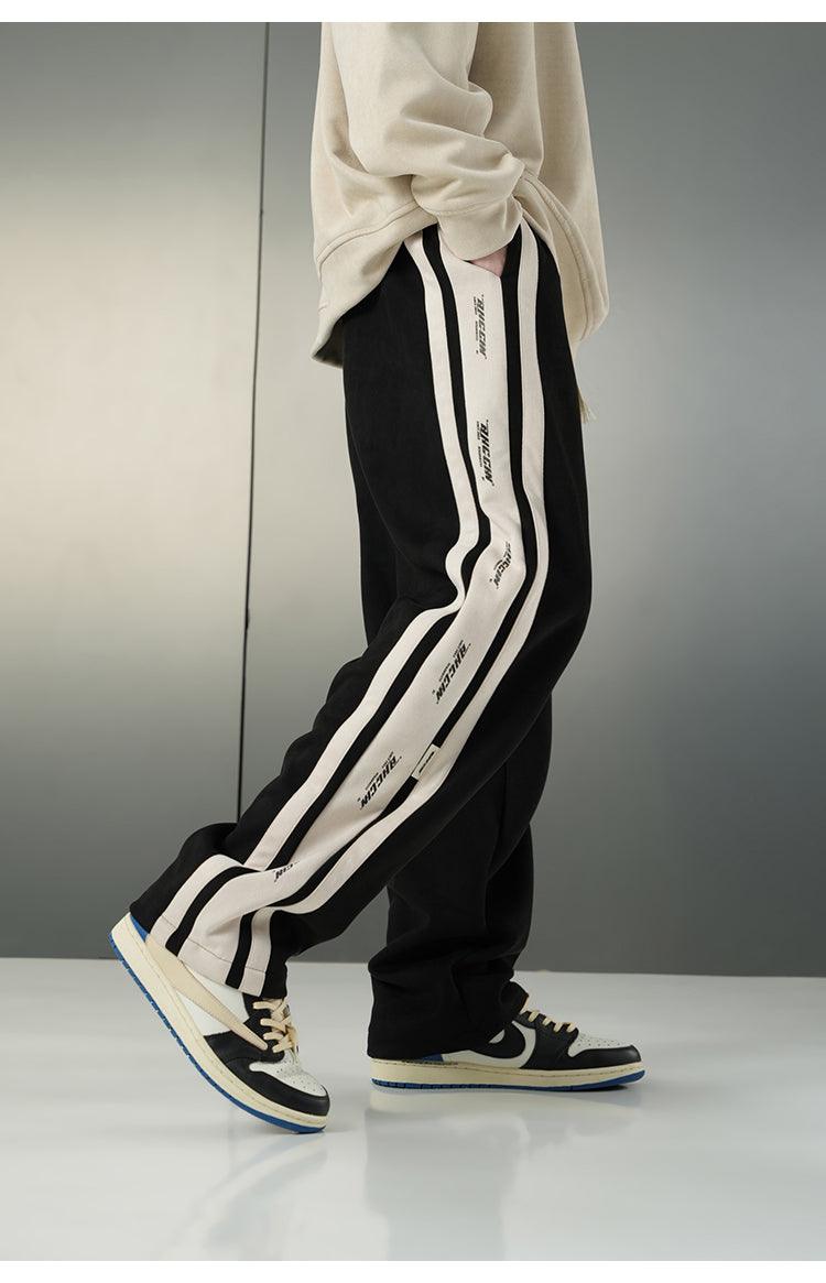 BJHG Velour Wide-Leg Lounge Trousers