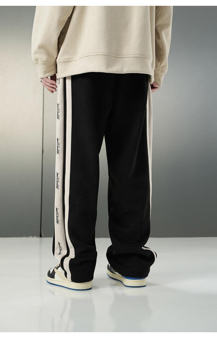 BJHG Velour Wide-Leg Lounge Trousers