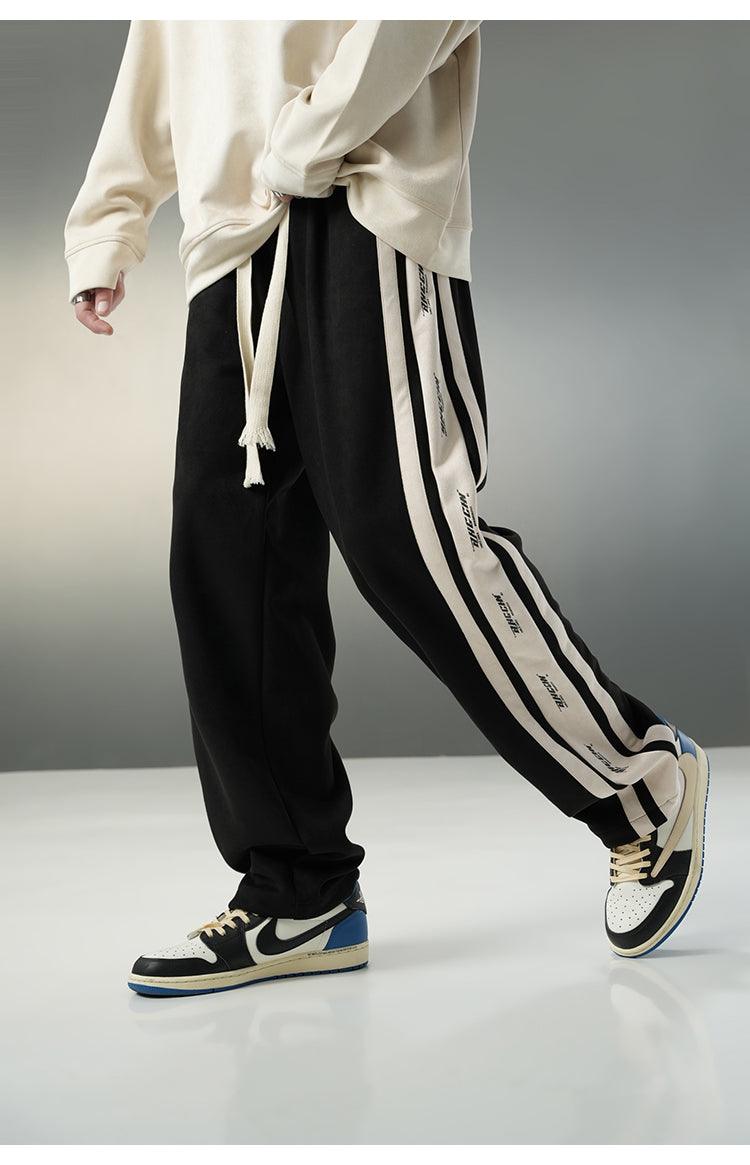 BJHG Velour Wide-Leg Lounge Trousers