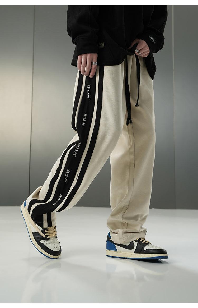 BJHG Velour Wide-Leg Lounge Trousers