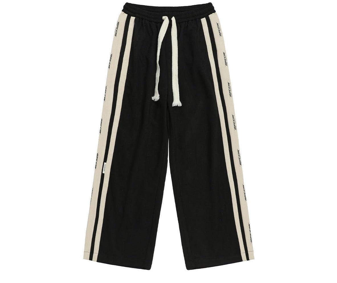 BJHG Velour Wide-Leg Lounge Trousers