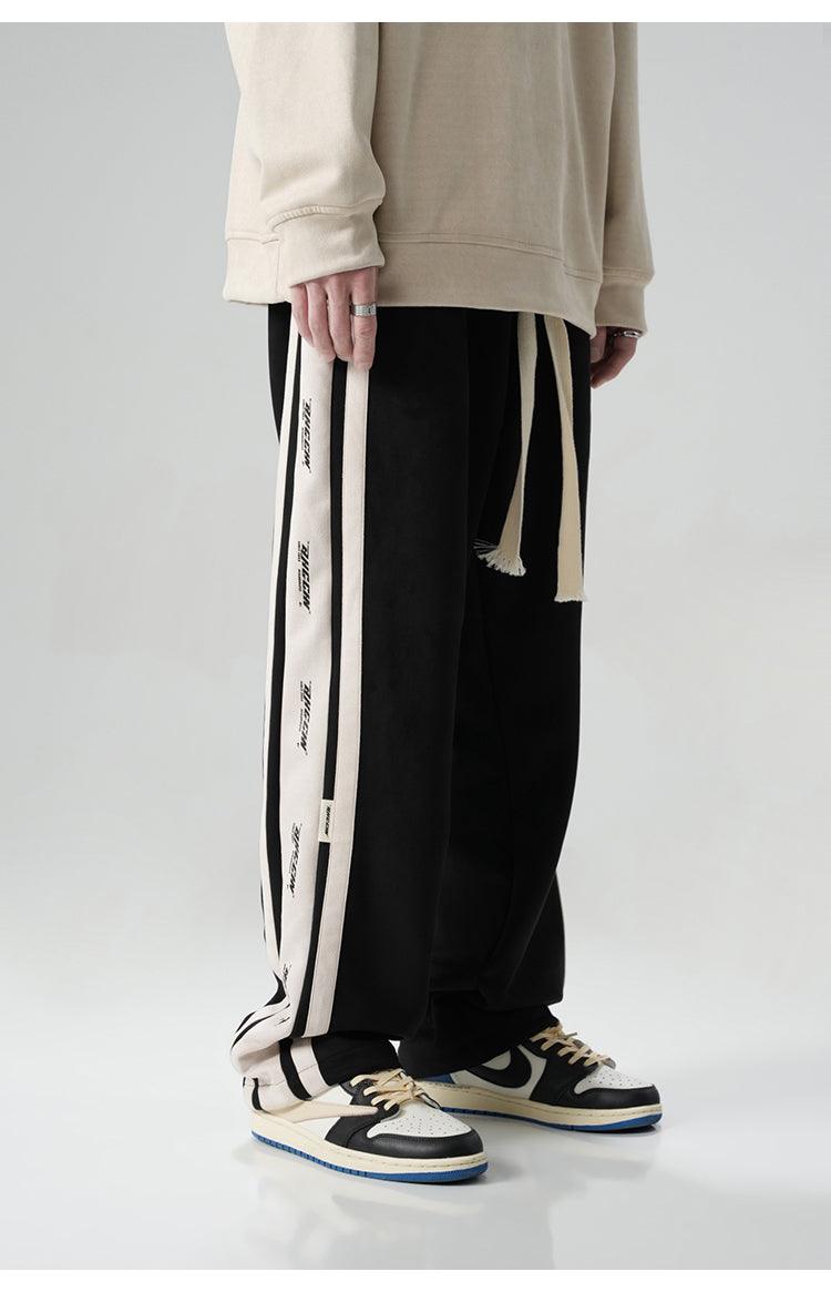 BJHG Velour Wide-Leg Lounge Trousers