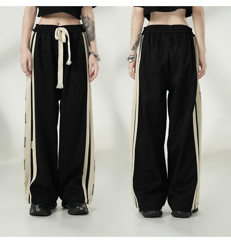 BJHG Velour Wide-Leg Lounge Trousers