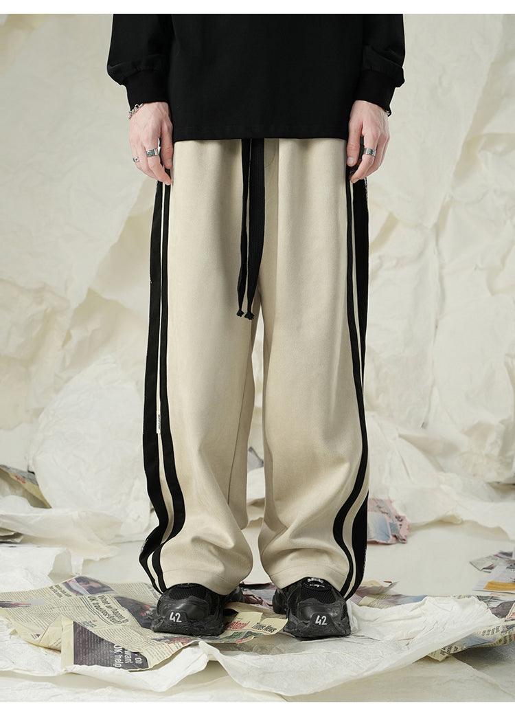 BJHG Velour Wide-Leg Lounge Trousers