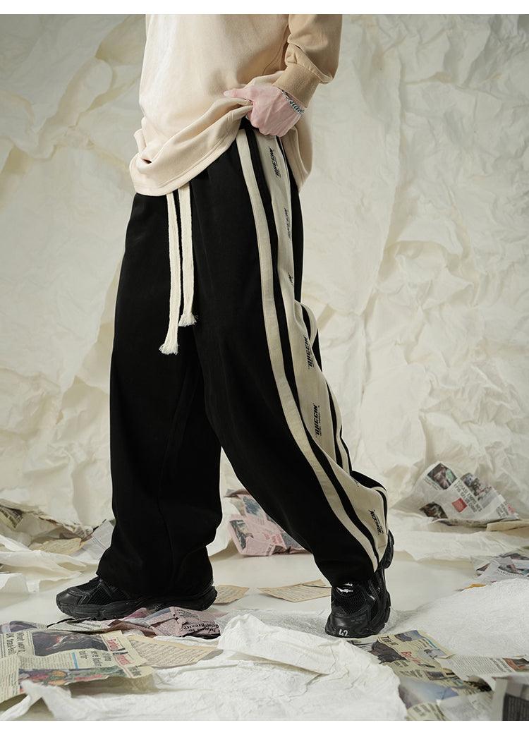 BJHG Velour Wide-Leg Lounge Trousers