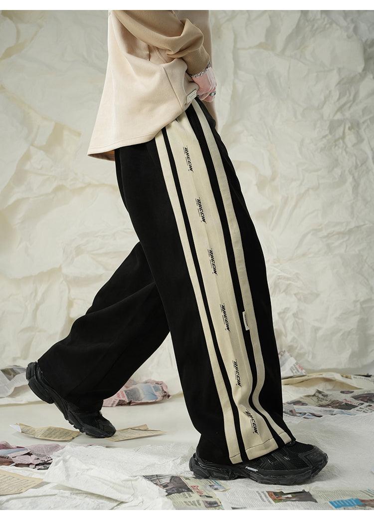 BJHG Velour Wide-Leg Lounge Trousers