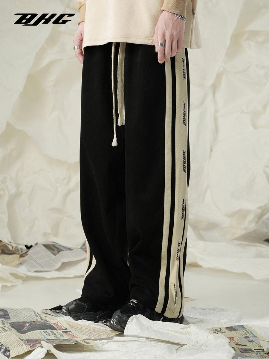 BJHG Velour Wide-Leg Lounge Trousers