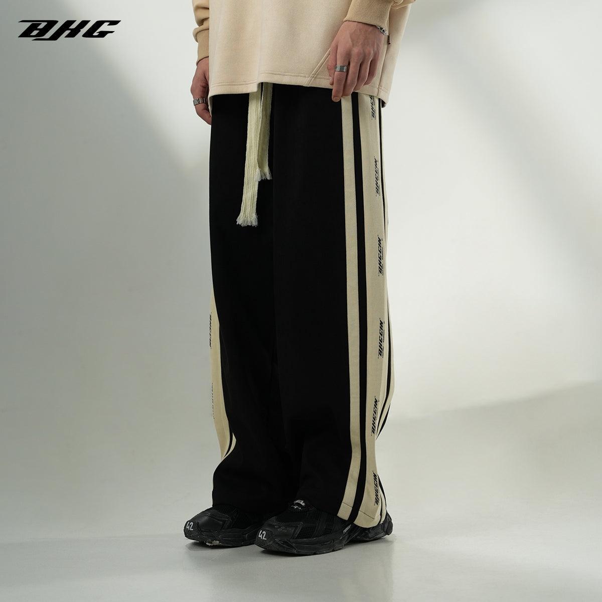 BJHG Velour Wide-Leg Lounge Trousers