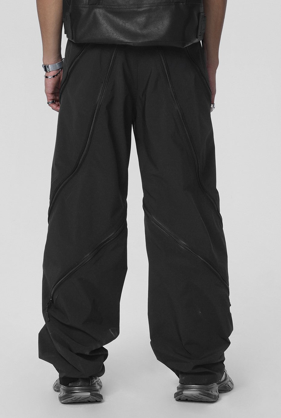 JHYQ Vertical Zip Utility Cargo Pants