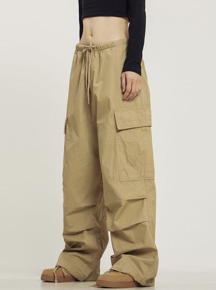 CTB Oversized Monochrome Cargo Trousers