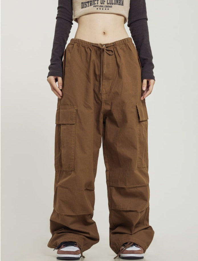 CTB Oversized Monochrome Cargo Trousers