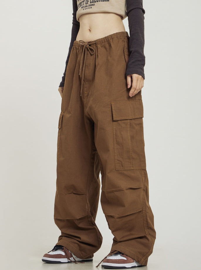 CTB Oversized Monochrome Cargo Trousers