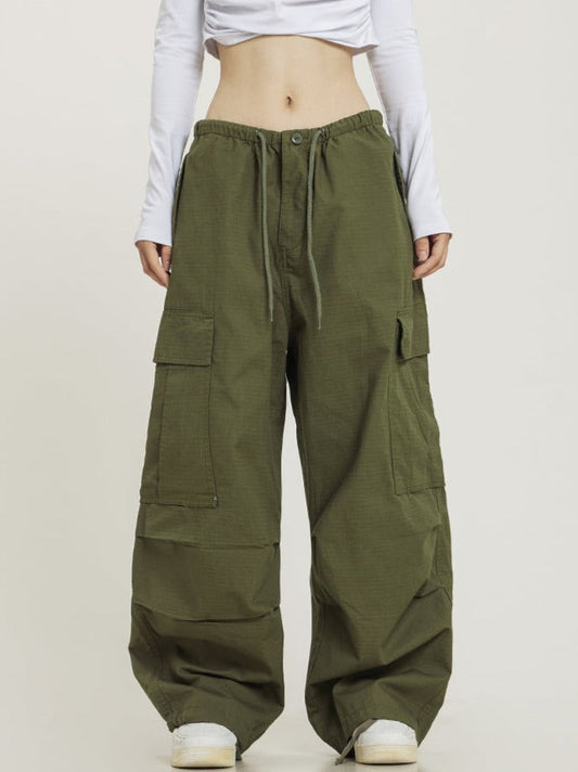 CTB Oversized Monochrome Cargo Trousers