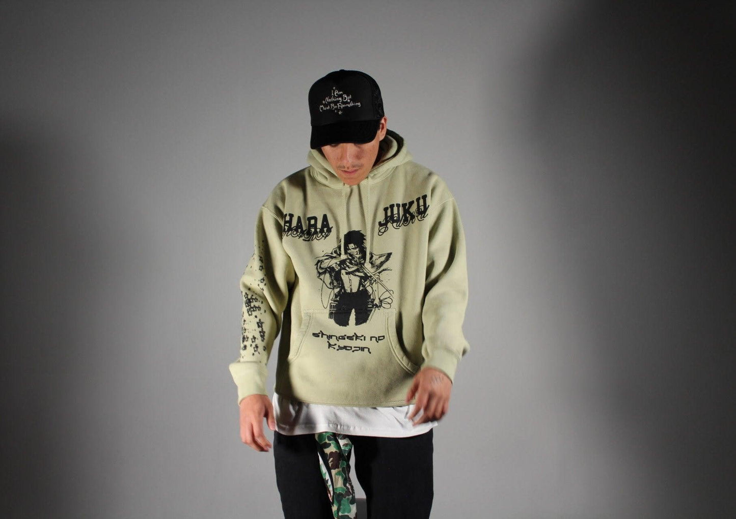 Anime Strength: Levi Hoodie from Attack on Titan