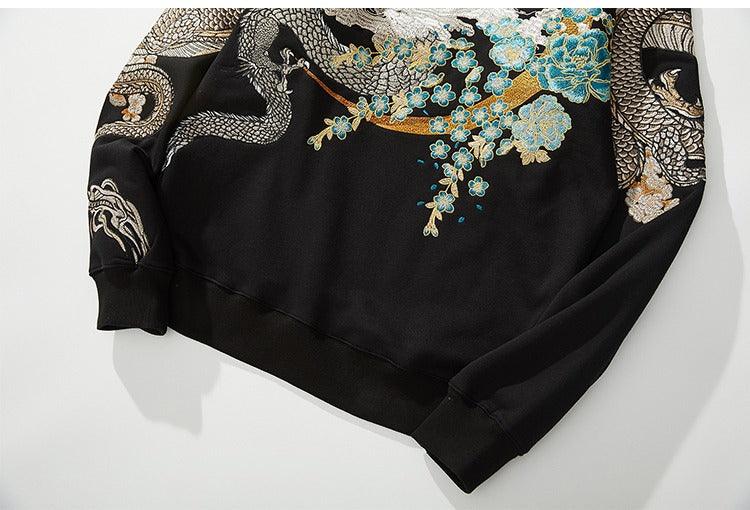 Dragon Embroidery Hoodie