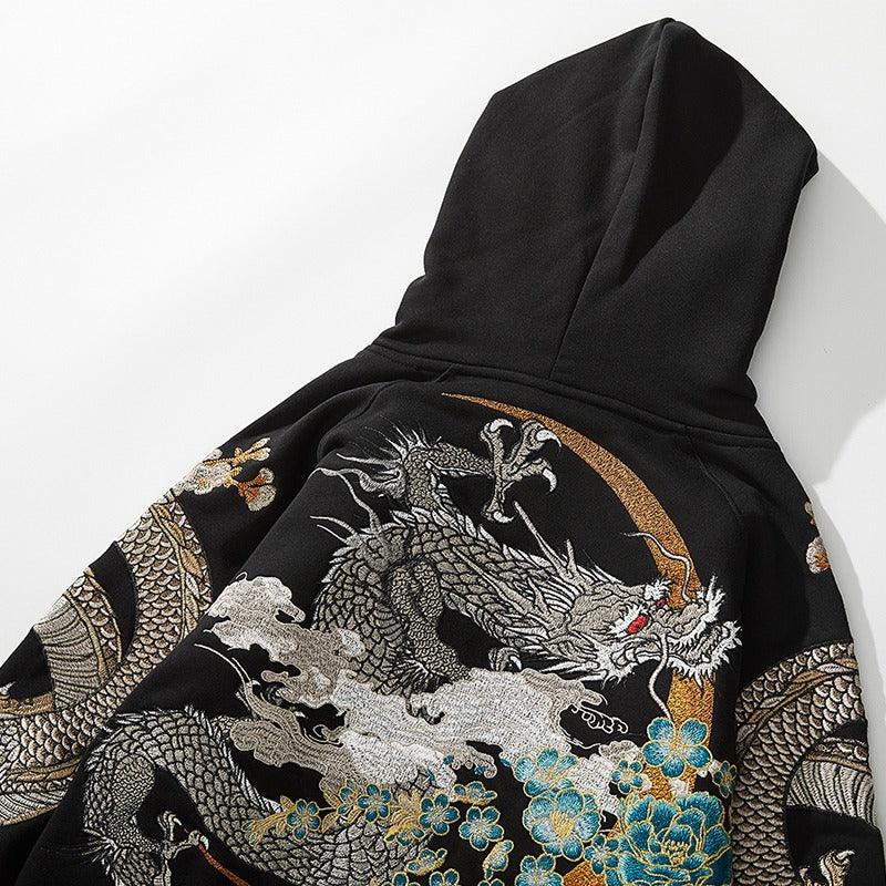 Dragon Embroidery Hoodie