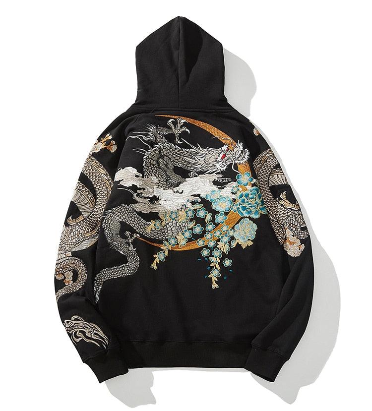 Dragon Embroidery Hoodie